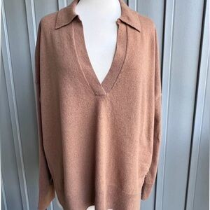 Allsaints Ollar cashmere polo